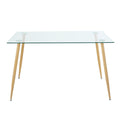 Modern Kitchen Glass dining table 51