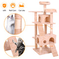 Cat Climbing Frame Creamy White Altay Velvet