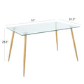 Modern Kitchen Glass dining table 51