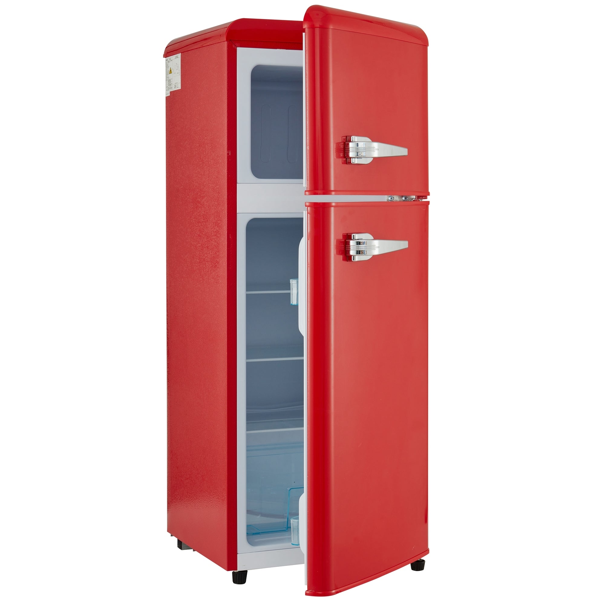 4.5 cu. ft. Dual Zone Refrigerator, 3.3 Fridge 1.2 cu. red-iron
