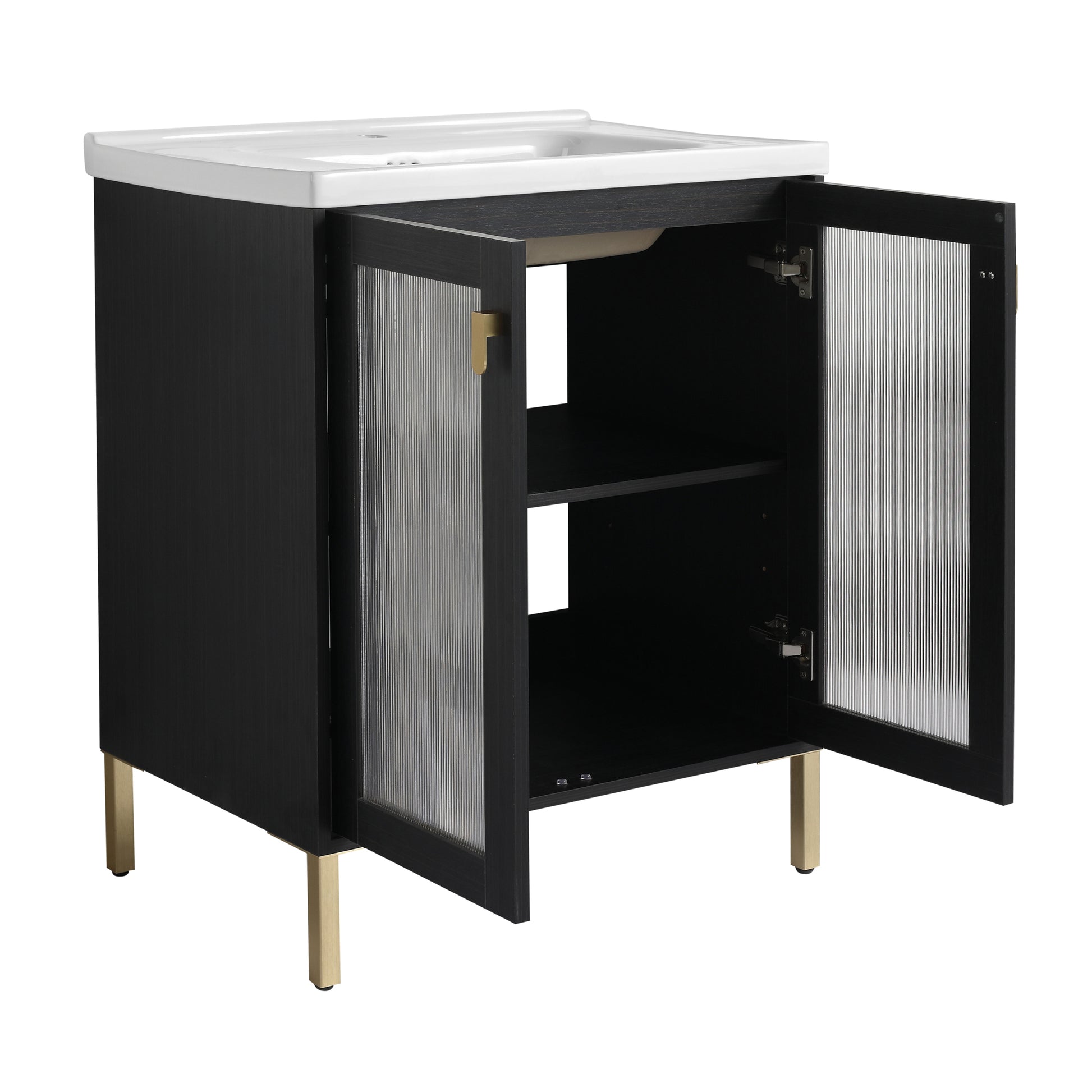 28 Inch Freestanding Bathroom Vanity Plywood With black-2-bathroom-freestanding-modern-plywood