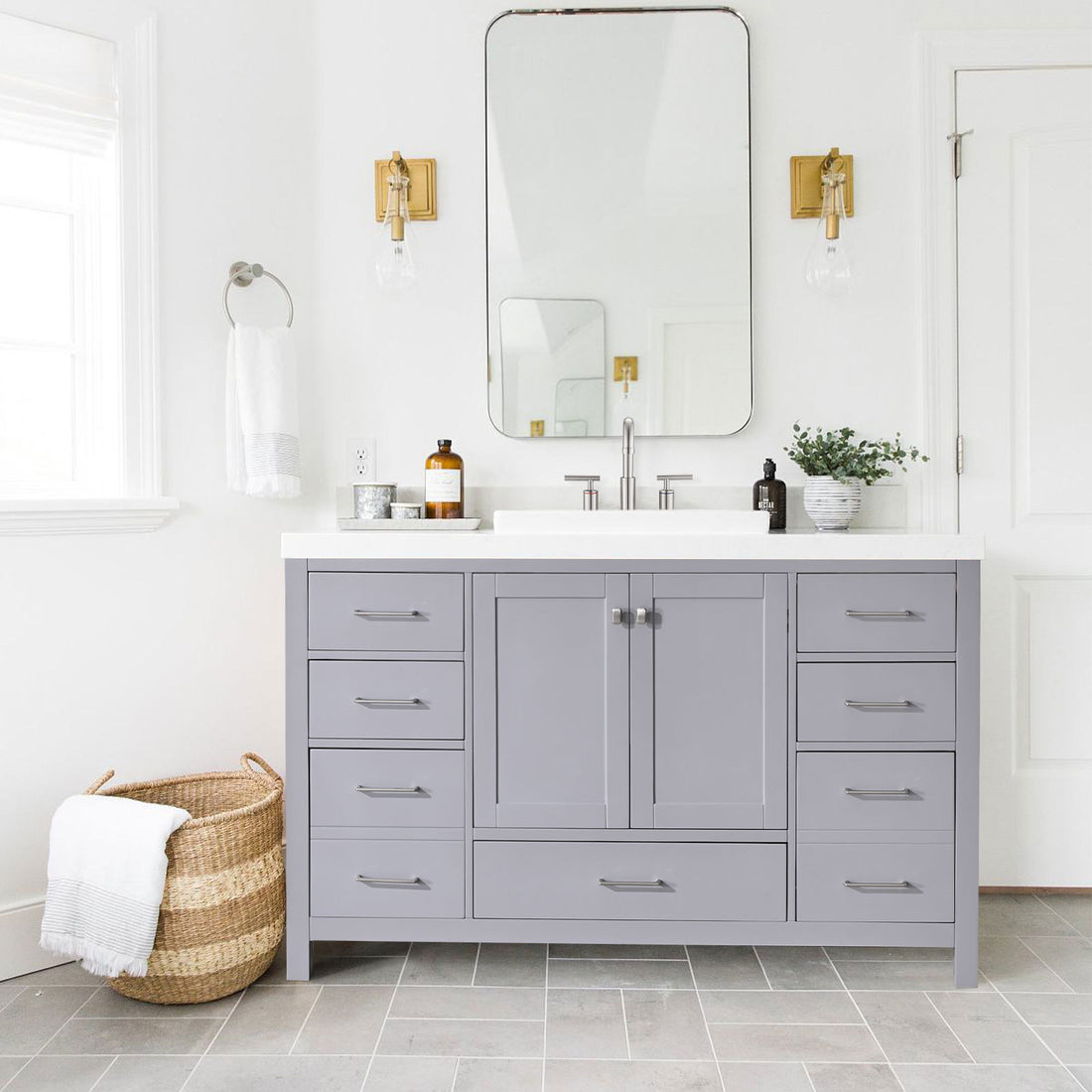 Bathroom Vanity Base Cabinet only, Single Bath