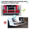 Stainless Steel Deer Guard Bumper for Volvo VN VNL chrome-stainless steel