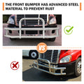 Stainless Steel Deer Guard Bumper for Freightliner chrome-stainless steel