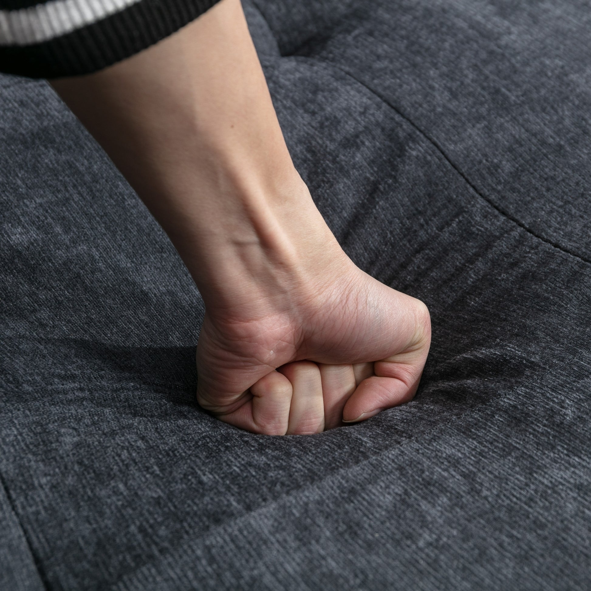 Folding Sofa Bed, Futon Sleeper Chair, Convertible Chair Floor Couch & Sleeping Mattress For Living Room, Guest Room, Home Office, Apartment, Small Space, Bed, Removable Back Cushion, Grey, 1 Seat Grey Chenille Primary Living Space Pillow Back Soft