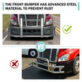 Stainless Steel Deer Guard Bumper for Freightliner chrome-stainless steel