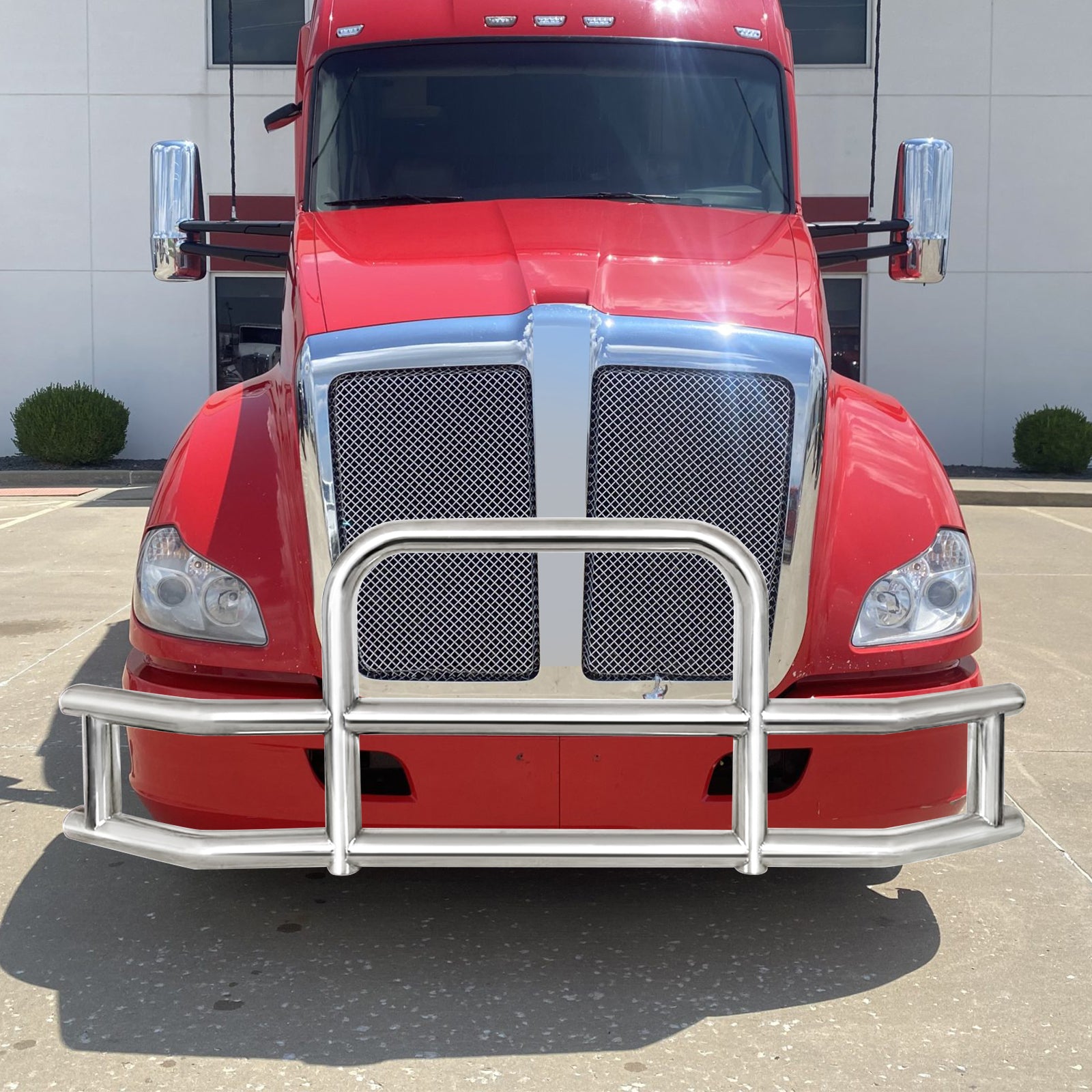 Deer Guards For Trucks Front Bumper Deer Guard For Kenworth T660 T680 2008 2021 With Bracket