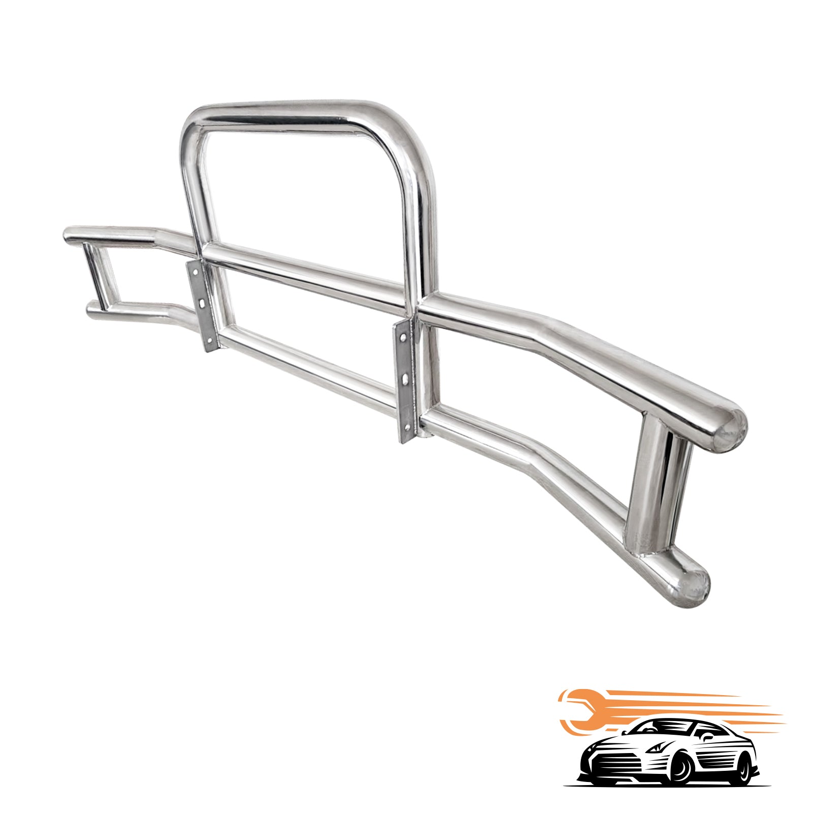 Front Bumper Deer Guard For Freightliner Cascadia 2008 2017 With Bracket G04020 Silver Stainless Steel