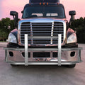 Stainless Steel Deer Guard Bumper for Freightliner chrome-stainless steel