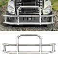 Front Bumper Deer Guard For Freightliner Cascadia 2008 2017 With Bracket G04020 Silver Stainless Steel