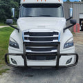 Black lron Integrated Deer Guard for Freightliner black-iron