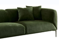 Wks2G Green Sofa Can Be Placed In The Studio, Living Room, Attic Multiple Scenes, Style Modern Simple Fashion, Size 89.37* 35.43* High 28.74 Inches Green Fabric 3 Seat