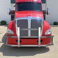 Stainless Steel Deer Guard Bumper for Kenworth T680 chrome-stainless steel