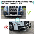 Stainless Steel Deer Guard Bumper for Volvo VN VNL chrome-stainless steel