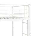 Metal Bunk Bed White White Metal