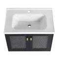 28 Inch Wall Mounted Bathroom Vanity With Sink, For black-2-bathroom-wall mounted-modern-plywood