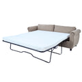 80.7'' 2 In 1 Sofa Bed Sleeper With Large Mattress 63''*70.9*3.3 Inch , For Living Room Spaces Bedroom Beige Polyester