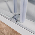 Frameless Sliding Shower Glass Door 56 60 In.W X 76 In. H,3 8