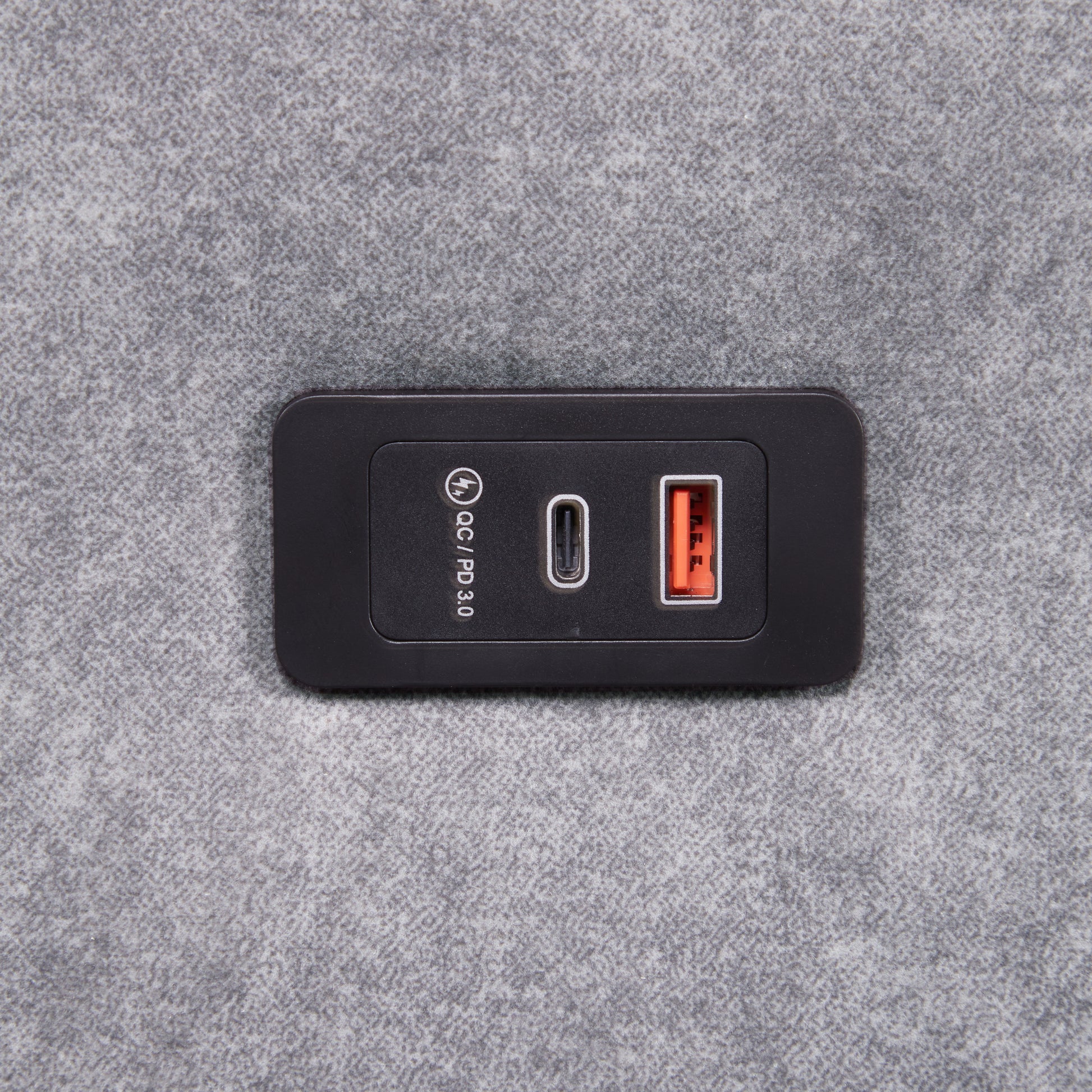 55.1" Pull Out Sleep Sofa Bed Loveseats Sofa Couch With Adjsutable Backrest, Storage Pockets, 2 Soft Pillows, Usb Ports For Living Room, Bedroom, Apartment, Office,Grey Old Sku Wf307821Aae Grey Foam Microfiber