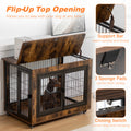 Dog Crate Furniture, Large Dog Kennel, 43