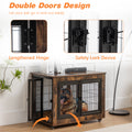 Dog Crate Furniture, Large Dog Kennel, 43