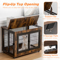 Dog Crate Furniture, Large Dog Kennel, 38