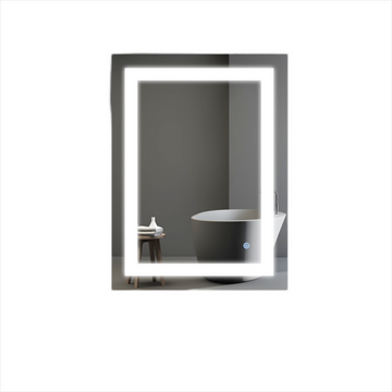 20'' 28'' Rectangular Lighted Bathroom Mirror