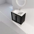 32Inch Freestanding Bathroom Vanity Plywood With black-2-bathroom-freestanding-modern-plywood