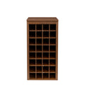 brown walnut color modular 32 wine bar cabinet Buffet walnut brown-mdf