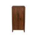 Wardrobe walnut brown-mdf