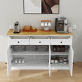 Buffet Cabinet Storage Sideboard Farmhouse Server