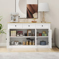 Buffet Cabinet Storage Sideboard Farmhouse Server