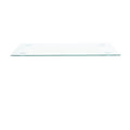 Modern Minimalist Rectangular Glass Table Accessories, Transparent Glass Countertop Dia1300*800*8Mm Clear Glass