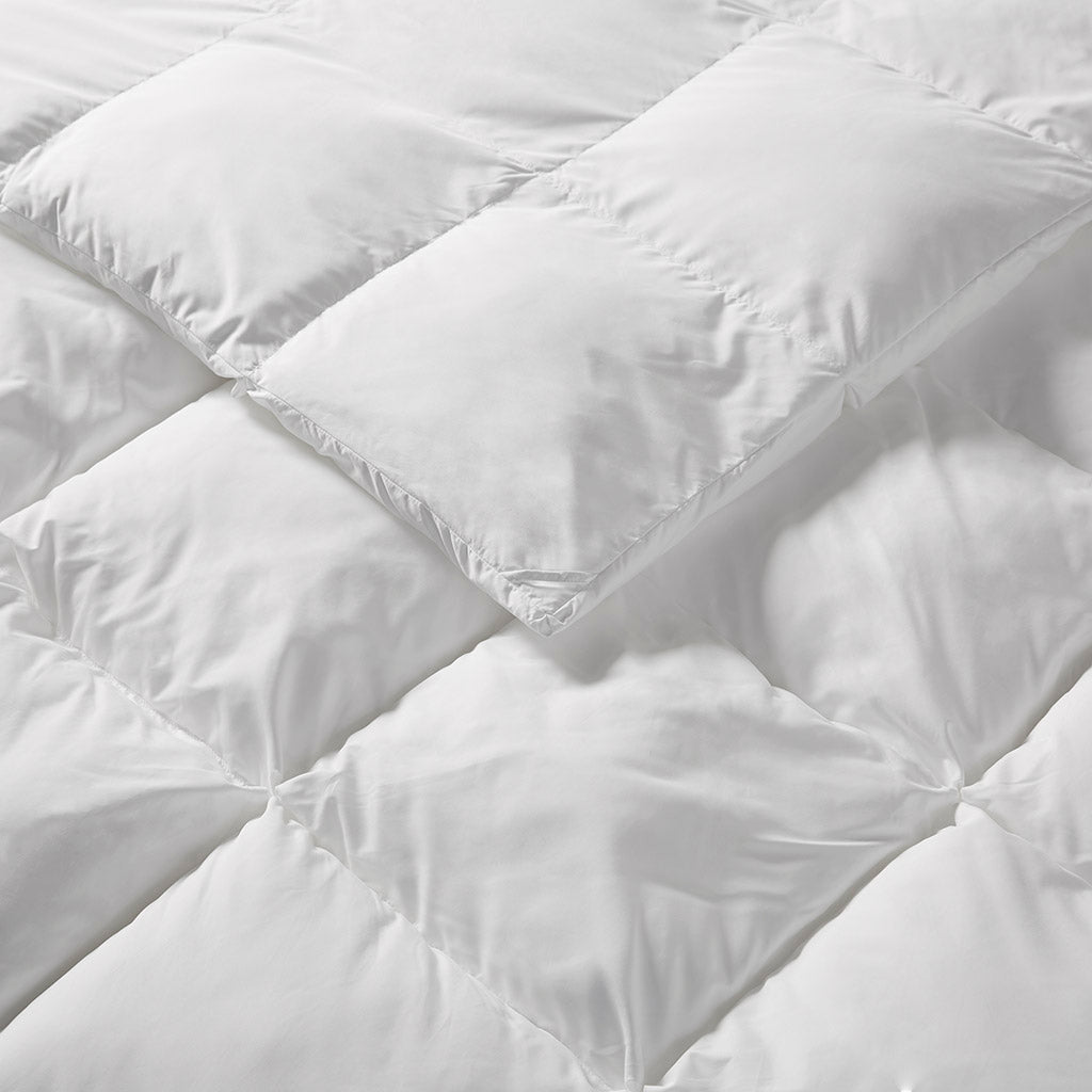 Overfilled Down Alternative Comforter White Polyester