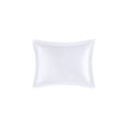 100% Cotton Sateen Embroidered Comforter Set White Cotton