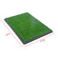 Pet Toilet Dog Potty Artificial Turf Environmental Protection Black Polypropylene