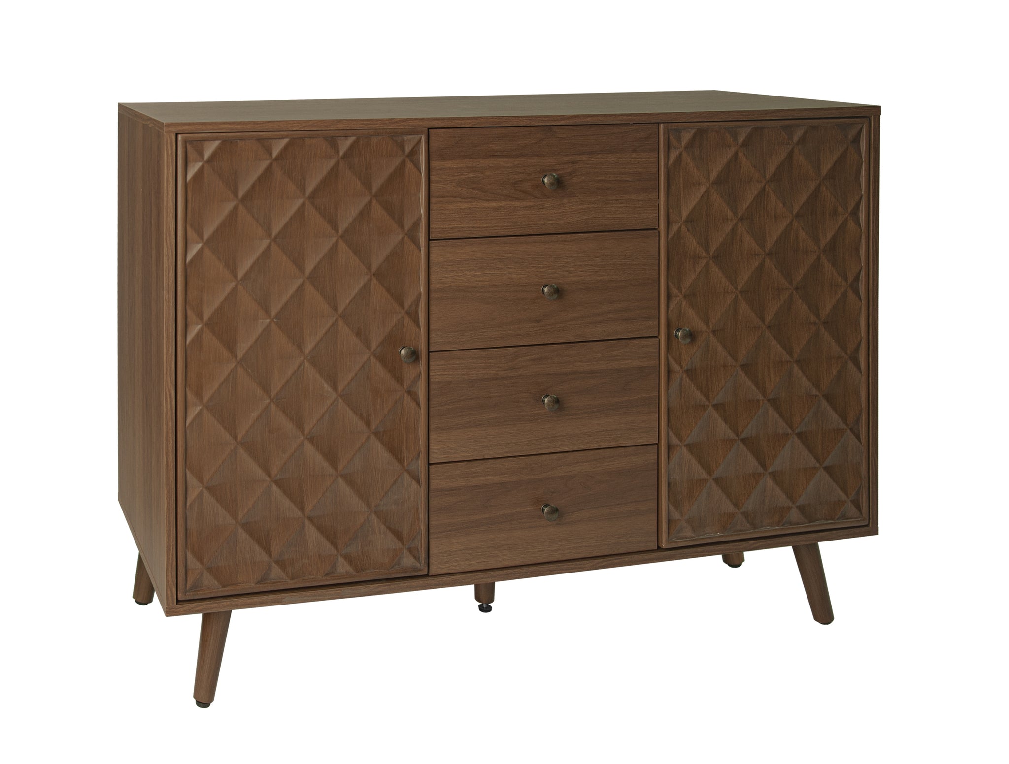2 door 4 drawer cabinet, Suitable for Bedroom,
