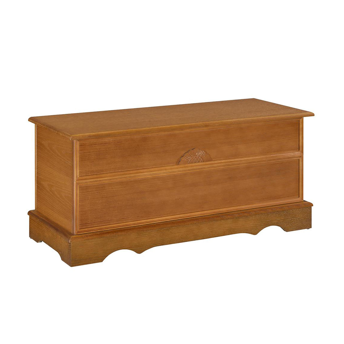 Honey Cedar Chest Honey Light Brown Bedroom Traditional Cedar Wood