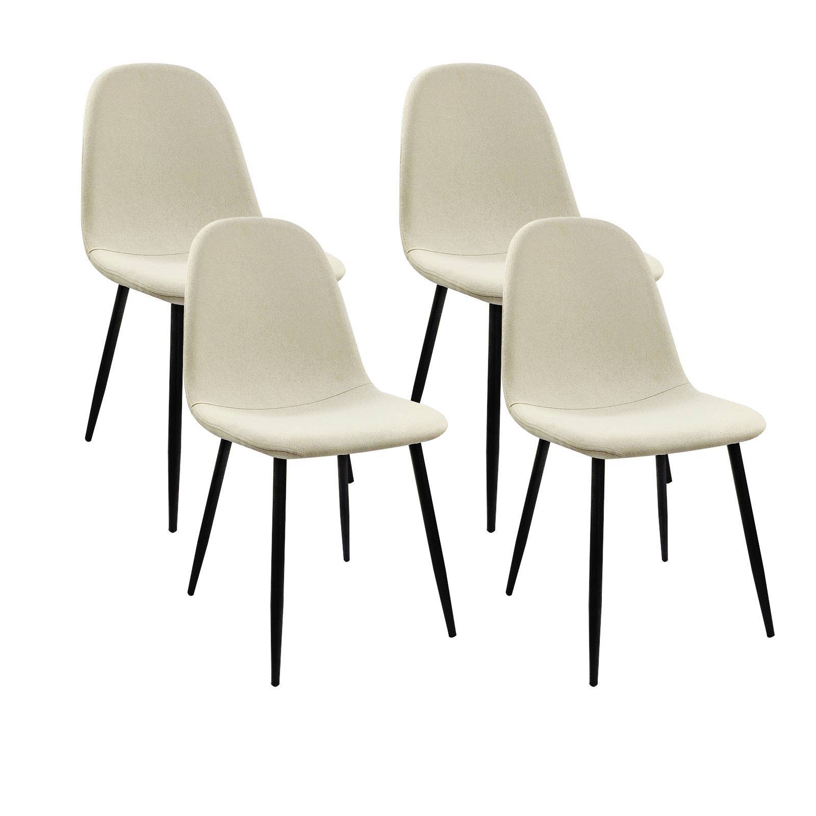 Dining Chairs Set Of 4, Modern Accent Chairs With