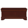 Warm Brown Cedar Chest Brown Brown Primary Living Space Traditional Wood