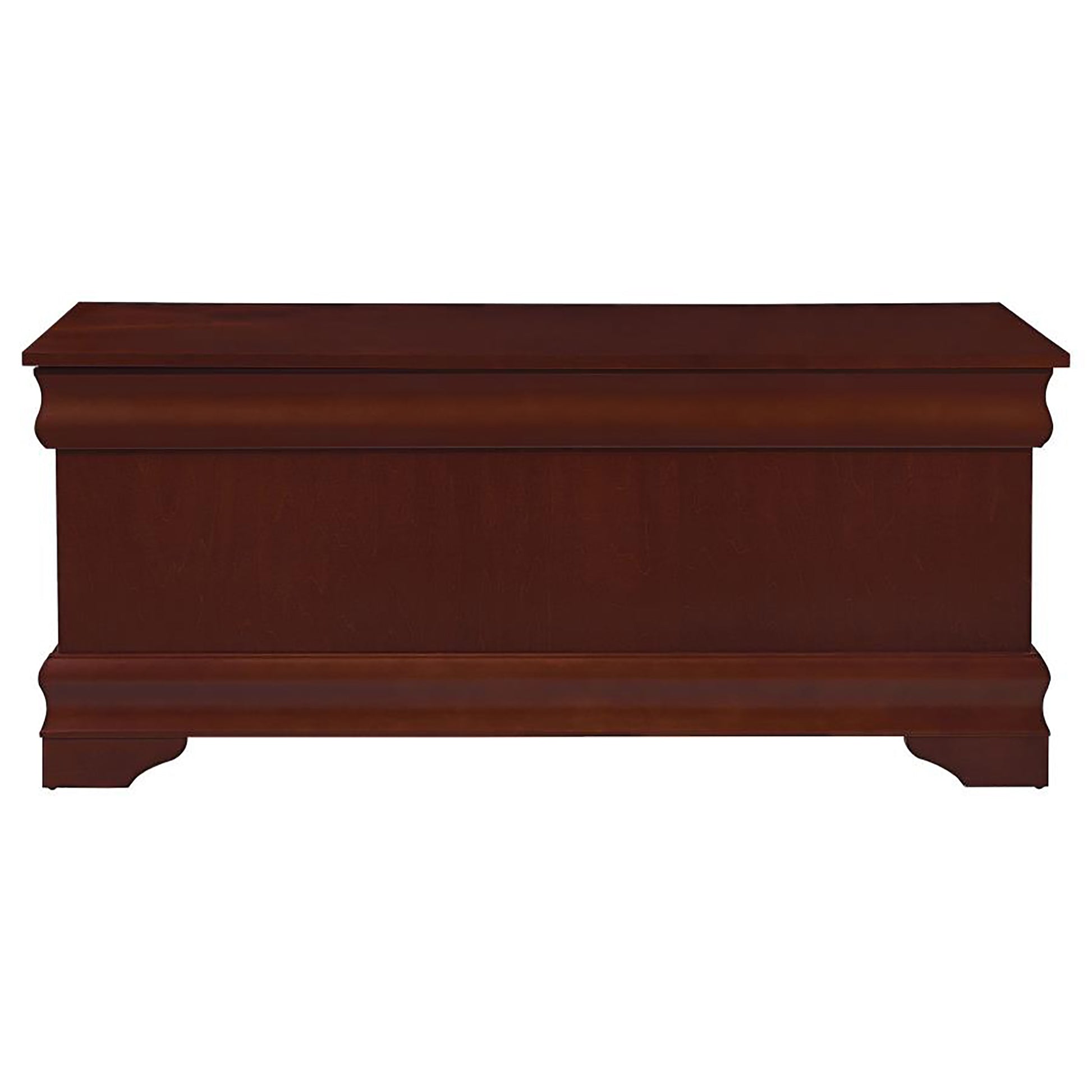 Warm Brown Cedar Chest Brown Brown Primary Living Space Traditional Wood