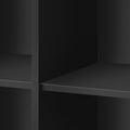Modern Sideboard MDF Buffet Cabinet Marble black-mdf+glass