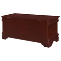 Warm Brown Cedar Chest Brown Brown Primary Living Space Traditional Wood