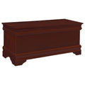 Warm Brown Cedar Chest Brown Brown Primary Living Space Traditional Wood