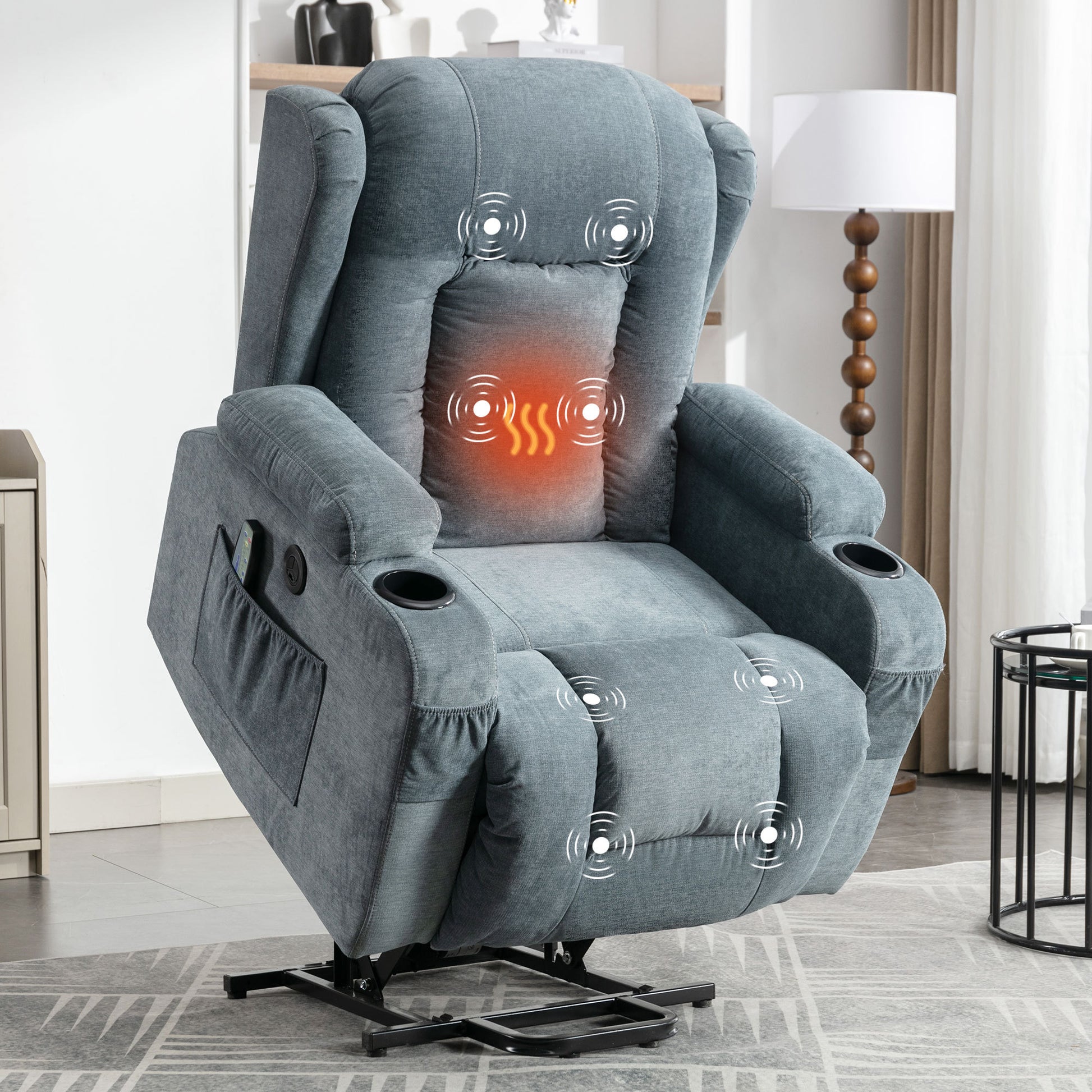 Furniture Small Power Recliners For Elderly Power Lift Recliner