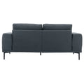 Large Sofa, 74.8 Inch Linen Fabric Loveseat Couch Mid Century Modern Upholstered Accent Couches For Living Room, Apartment, Bedroom,Dark Grey Dark Grey Linen Wood Dining Room Soft Cushion Back Foam Linen 2 Seat