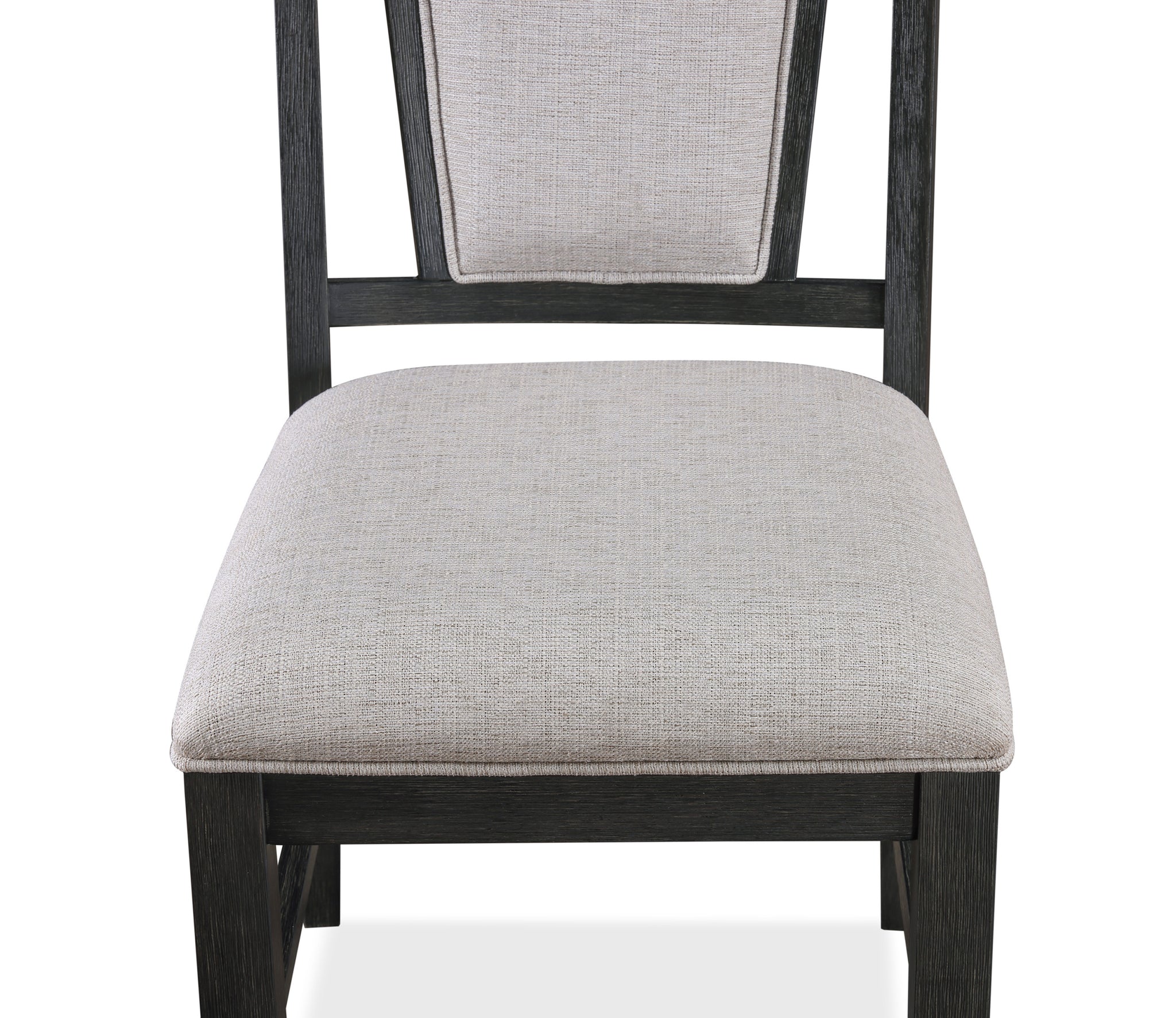 2pc Contemporary Dining Side Chair Upholstered
