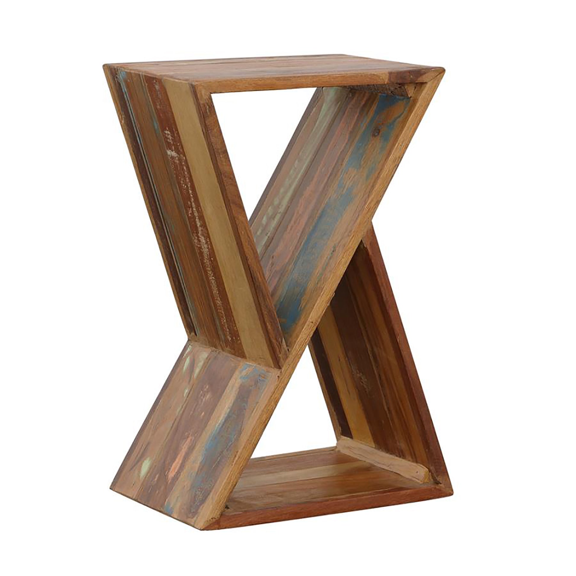 Natural Accent Table Natural Brown Primary Living Space Farmhouse,Rustic Coffee & End Tables Wood