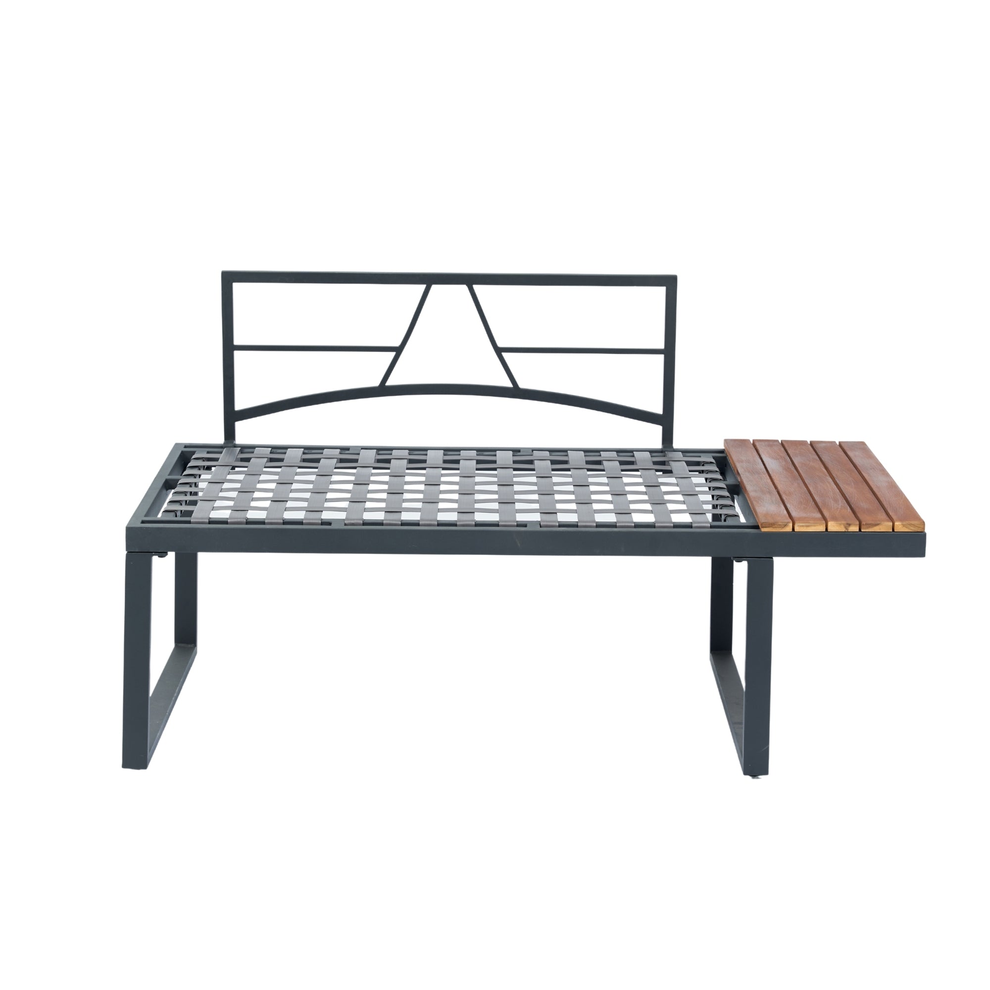 4 Piece L Shaped Patio Wicker Outdoor 5 Seater