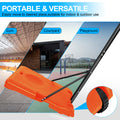 Portable Basketball Goal System with Stable Base and transparent-sporty-iron